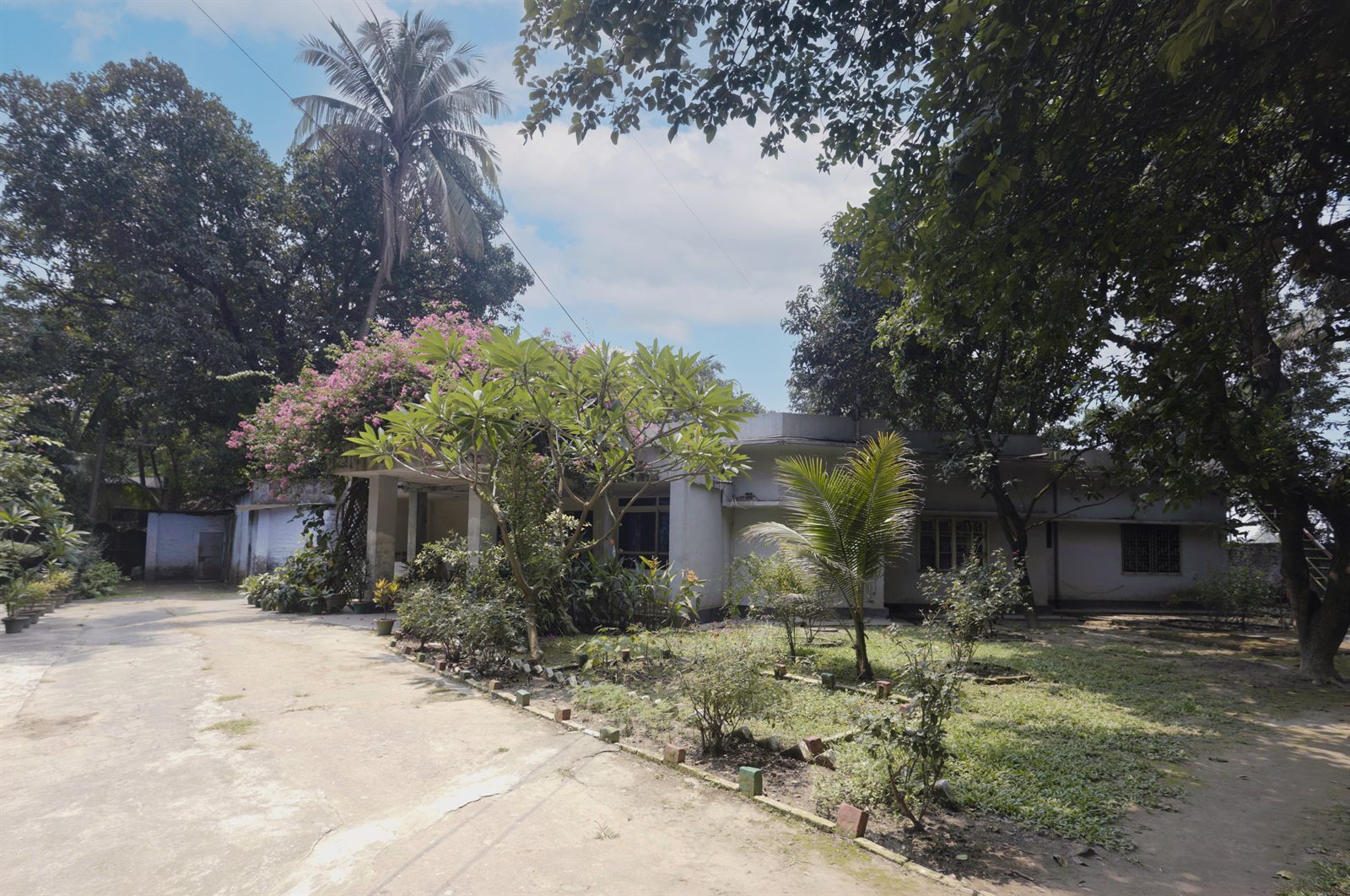 Chairman’s bungalow — Club, mosque, and guest house cluster